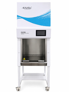Cabine de sécurité biologique AirBio Classe II A2, 3 pieds, BSC, poste de travail stérile compact, OEM, acier doux, pour hôpital, clinique, laboratoire - Product Image 2