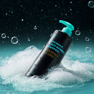 [TOMIWOLF] Shampoo au bambou noir, soin coréen pour la peau, menthol rafraîchissant, extrait de bambou noir, soin du cuir chevelu, shampooing pour le cuir chevelu - Product Image 4