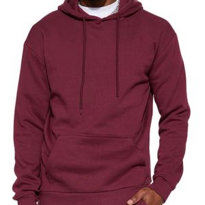 Sweat-shirt à capuche décontracté pour homme en molleton épais, coupe oversize, veste à capuche, vêtements streetwear d'hiver, production sur mesure - Product Image 3