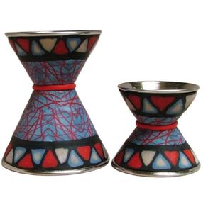 Jigger de Cócteles de Metal Pintado a Mano con Diseño Floral, Vaso Medidor de Doble Cara para Bar, Pub, Hotel y Uso Doméstico - Product Image 1