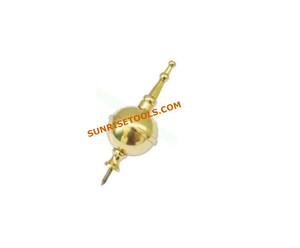 ที่จับลูกบอลเหล็กกลมขนาด 4 1/2 นิ้ว พร้อมฐานสกรูสำหรับการจับที่แม่นยำ - Product Image 2
