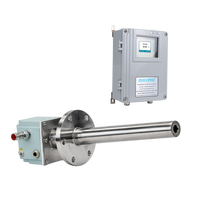 Analizador de O2 Industrial de Alta Precisión con Sonda de Sensor de Zirconia de Acero Inoxidable para Medición Continua en Línea, Modelo 2000