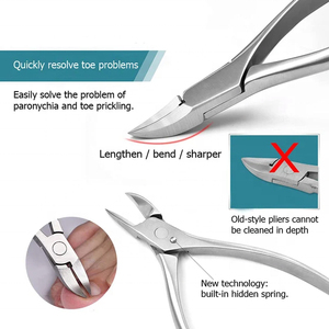 Factory Price Professional 4 in 1 18pcs Stainless Steel Manicure Pedicure Kit <b>Nail</b> Clipper <b>Set</b> with Luxury Travel Case - Product Image 5