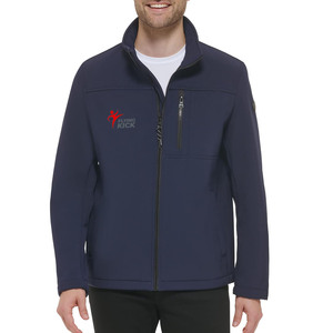 Chaqueta Softshell para Hombre, Superventas 2026, con Cierre Completo, Cuello Alto, Casual, Resistente al Viento, de Poliéster, para Otoño - Product Image 1