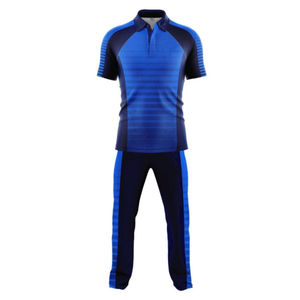 Vente en gros - Nouveauté - Ensemble complet d'uniformes de cricket pour hommes avec logo, couleur et design personnalisés - Impression par sublimation - Product Image 5