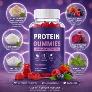 Advanced Formula <b>Protein</b> Gummies High Quality <b>Protein</b> Gummies Dietary Supplement Gummy For Adult Nutrition and Growth - Product Image 5