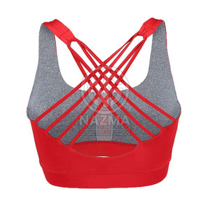 Soutien-gorge de sport pour femme 2026 de haute qualité, respirant, à maintien élevé, en Spandex/Nylon, vente en gros à prix raisonnable, best-seller - Product Image 2