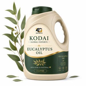 Aceite de eucalipto Kodai 100% puro, aceite esencial herbal natural para el cuidado de la piel y aromaterapia - Product Image 1