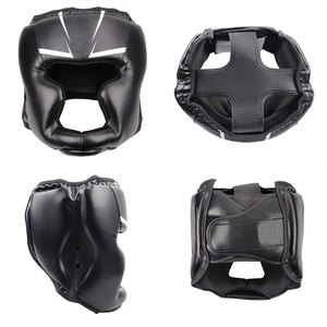 Custom Boxing Head Guard Protective Full Face Helmet MMA Kickboxing Training Sparring Muay Thai Breathable Lightweight Headgear - Product Image 2