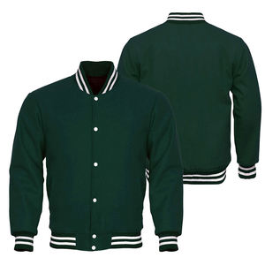 Chaquetas Varsity de Invierno Estilo Urbano, Chaquetas Letterman Personalizadas con Bordado, Chaqueta de Invierno de Primera Calidad, Suministro OEM - Product Image 2