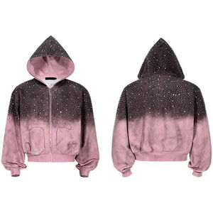 Ensemble 2 pièces de survêtement vintage streetwear de haute qualité : sweat à capuche et pantalon de jogging délavé à l'acide - Product Image 5