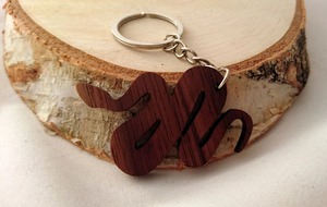 Tradition Choice Wooden <b>Key</b> Chains Cultural Design Wooden <b>Key</b> Chains Solid Color Wooden <b>Key</b> Chains <b>Custom</b> Factory Wholesale Use - Product Image 4