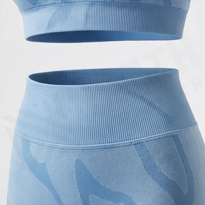 Conjunto de Yoga para Mujer, Material Sublimado, Sexy, de Secado Rápido, Ropa Deportiva Activa, Ropa Deportiva para Gimnasio, Chándal - Product Image 5