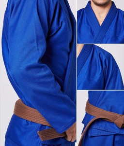 Uniforme Profesional de BJJ Negro, Kimono Ligero de Algodón, Conjunto para Entrenamiento de Jiu Jitsu y Grappling para Hombres, Mujeres y Adultos - Product Image 3