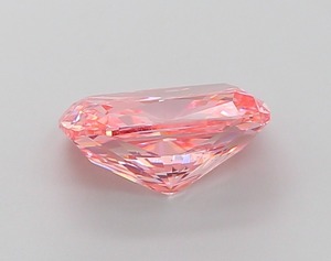 Diamant rose vif fantaisie modifié taille coussin de 2,37 carats, cultivé en laboratoire IGI, clarté VVS2, excellente taille et polissage, pierre précieuse de luxe pour bijoux - Product Image 4