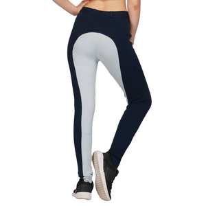 Pantalones de Montar a Caballo para Mujer, Personalizados OEM, Transpirables, Ligeros, Elásticos, Duraderos, de Poliéster y Spandex, con Cintura Elástica - Product Image 1