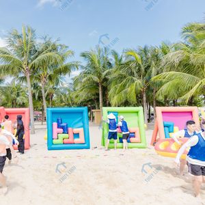 Blocs gonflables pour team building, Vietnam, PVC, garantissent la sécurité en transport, toutes saisons, Thuy Linh, designs variés - Product Image 4