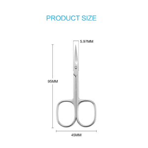 High Quality Custom Stainless Steel Straight Sharp Spring Micro <b>Scissor</b> Manicure Cuticle Nipper Cutter Embroidery <b>Sewing</b> Snips - Product Image 2