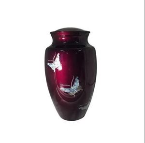 Brass Cremation Urn with Keepsake & Candle Holder Elegant and Secure Urn for Funeral <b>Memorial</b> - Product Image 1