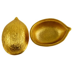 Cuencos metálicos más vendidos con acabado chapado en oro, diseño de cuenco para cacahuetes, para fiestas festivas, regalos de boda, cuencos decorativos de metal. - Product Image 2