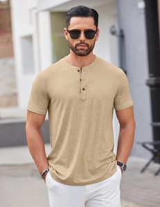 T-shirt pour homme en Spandex/Coton, col rond, logo personnalisé, décontracté, uni, manches courtes, qualité supérieure, doux, respirant, 180g, écologique, séchage rapide, OEM - Product Image 2