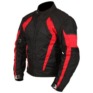 แจ็กเก็ตมอเตอร์ไซค์สำหรับผู้หญิงกันน้ำได้พิมพ์ลายผ้า Cordura สีชมพู - Product Image 4