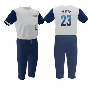 Tenue d'équipe respirante, uniforme de baseball avec design fonctionnel pour les activités intérieures et extérieures. - Product Image 3