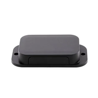 Boîtier électronique personnalisé en ABS avec bride, boîtier de jonction étanche IP54 AK-W-66 124x67x34mm