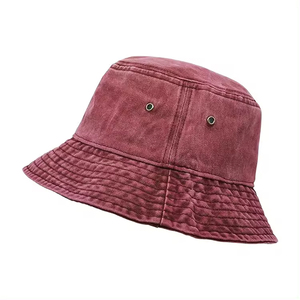 Sombrero de Lona de Algodón de Color Sólido con Ojales, Estilo Casual Unisex para Primavera/Verano, Uso en Exteriores - Product Image 6