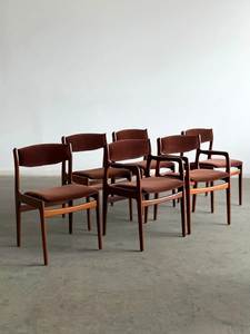 Chaise de salle à manger moderne en bois massif, fauteuil rembourré, chaise d'appoint en bois pour restaurant, hôtel, maison, salle à manger - Product Image 6
