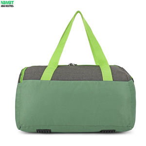 Green Oxford Cloth Duffel Bag With <b>Adjustable</b> <b>Strap</b> For Hiking And Camping Outdoor Use All Seasons wear - Product Image 3