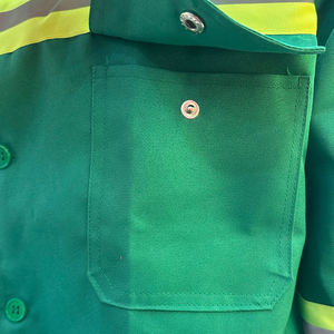 Veste de travail haute visibilité pour homme, imperméable, pour l'automne, vêtements de sécurité pour les travailleurs, vêtements de travail mécaniques, vêtements de chantier personnalisés, polyester réfléchissant - Product Image 5