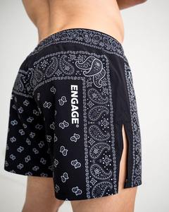 Shorts de combat Engage, coupe classique, coutures robustes, tissu doux, bande large, pour entraînement sportif et sparring, mouvement libre, séchage rapide, extensible - Product Image 4