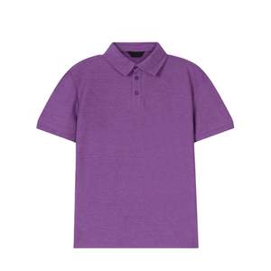 Camiseta Polo de Algodón para Hombre, Manga Corta, Casual, Lisa, con Logotipo Personalizado, OEM, al por Mayor, para Golf de Verano - Product Image 1