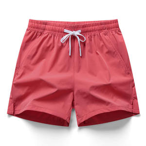 Pantalones Cortos de Algodón para Hombre, Algodón Suave de Primera Calidad, Corte Relajado, Cintura Elástica con Cordón, Informales, para Uso Diario, Cómodos para el Verano - Product Image 3
