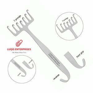 Retractor Coronario para Levantamiento de Cejas, Acero Inoxidable, Instrumento Quirúrgico para Cirugía Plástica - Product Image 4