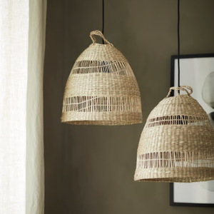 Vietnamese Style Woven <b>Seagrass</b> Ceiling Lampshade Pendant Lamp <b>Shade</b> for Dining Room Bedroom Living Room from Vietnam - Product Image 4