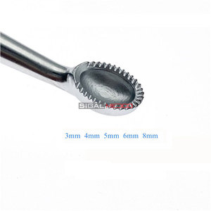 Ensemble de 5 osteotomes à lame fine, personnalisables avec logo, pour chirurgie orthopédique, en acier inoxydable de qualité supérieure pour la coupe osseuse - Product Image 2