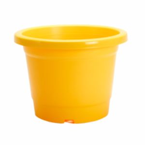 Pots de fleurs en plastique multicolores de 10 pouces, réutilisables et légers, pour terrasse, fournis directement par l'usine. - Product Image 1