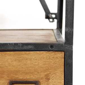 Librería Vandana Maxima Lyra en metal y madera de mango de Marcel - Product Image 4