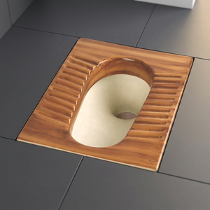 Vistaar Designer Two Tone Orissa Squatting <b>Pan</b> WC Toilet Commode Special Export For Africa Middle East Markets - Product Image 2