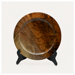 Platos de Madera Natural al por Mayor, Platos de Madera de Acacia Hechos a Mano Ecológicos para Bodas y Eventos - Product Image 5
