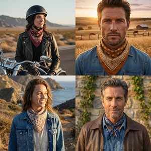 Pañuelo Cuadrado de Algodón Personalizable de Hysaf Apparels Co, con Diseños y Logotipos Impresos Digitalmente o por Serigrafía, Sin Pedido Mínimo - Product Image 3