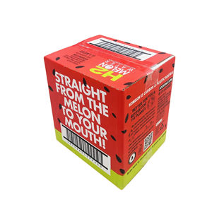 Customized 3-Layer Square Folding Corrugated <b>Mixed</b> Color Recycled Materials 3mm Cardboard UV Protected Offset Printed <b>Box</b> - Product Image 1