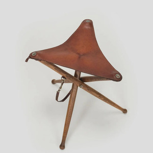 Wholesale leather hunting <b>stool</b> <b>portable</b> camping <b>stool</b> custom OEM supplier high quality premium outdoor furniture for sale - Product Image 5