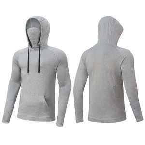 Pull à manches longues pour la pêche, personnalisé, de haute qualité, respirant, imperméable, UPF 50, séchage rapide, 100% coton, vêtements de pêche unisexes - Product Image 2