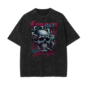 Camiseta Gótica Extra Grande de Estilo Hip Hop, Vintage, Unisex, 100% Algodón Tejido, Premium - Product Image 3