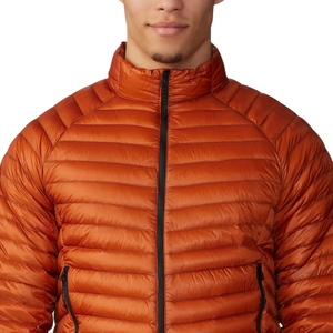 Professional <b>Cropped</b> <b>Puffer</b> <b>Jacket</b> for Men Winter Streetwear Lightweight Warm Hooded Zipper Closure Print Decoration Plus Size - Product Image 3