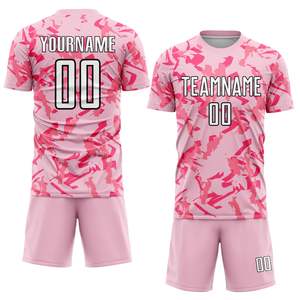 Nouvel article : Tenues de football par sublimation, faible MOQ, ensembles maillot et short de football disponibles dans toutes les tailles, personnalisation du design - Product Image 1