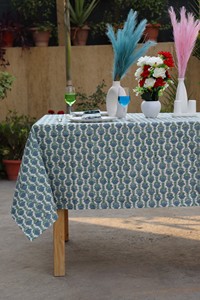 High Quality Sustainable Reusable <b>Tablecloth</b> Linen 100% Cotton Cover Premium Washable Elegance Weddings Banquet Modern Stylish - Product Image 3